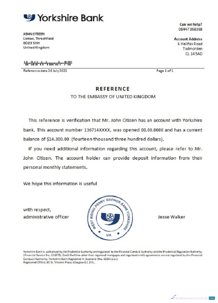 Download United Kingdom Yorkshire bank reference Photoshop template